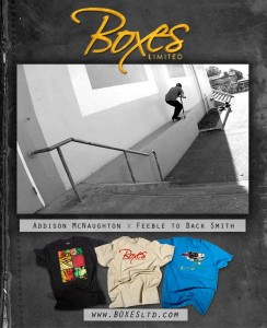 Addy #1 Boxes Ad.